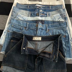 Lot of size 0 shorts